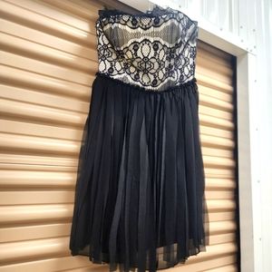Black and White Prom Dress